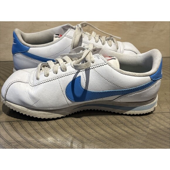 Nike Cortez Low University Blue DN1791-102 Women’s Sz 8.5 Sneakers Shoes - Picture 5 of 10